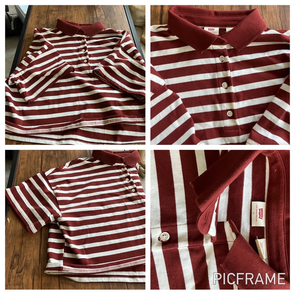 Levi’s cropped polo